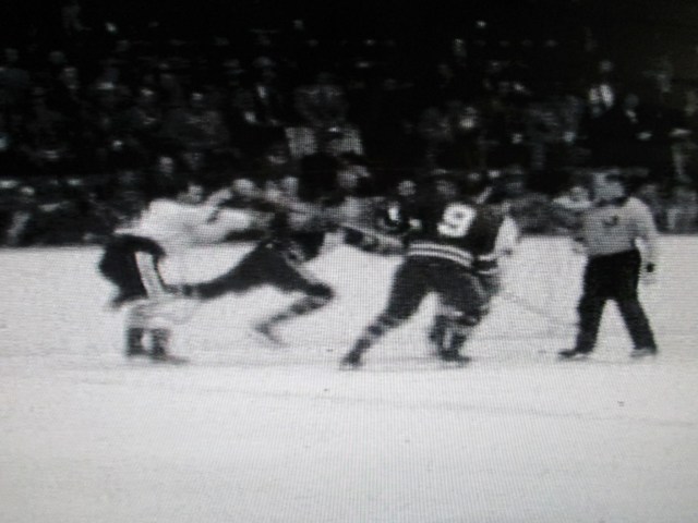 What? No penalty on the cross-check?!