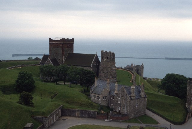 Lighthouse in Dover Castle, Dover, England