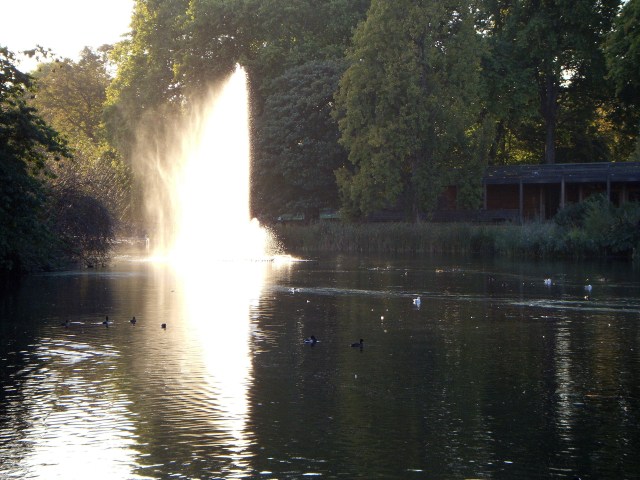 Wellspring of memories! (Or, you know, a St. James Park fountain.)