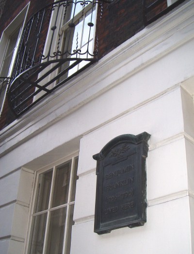 Yes! Ben Franklin's London home!